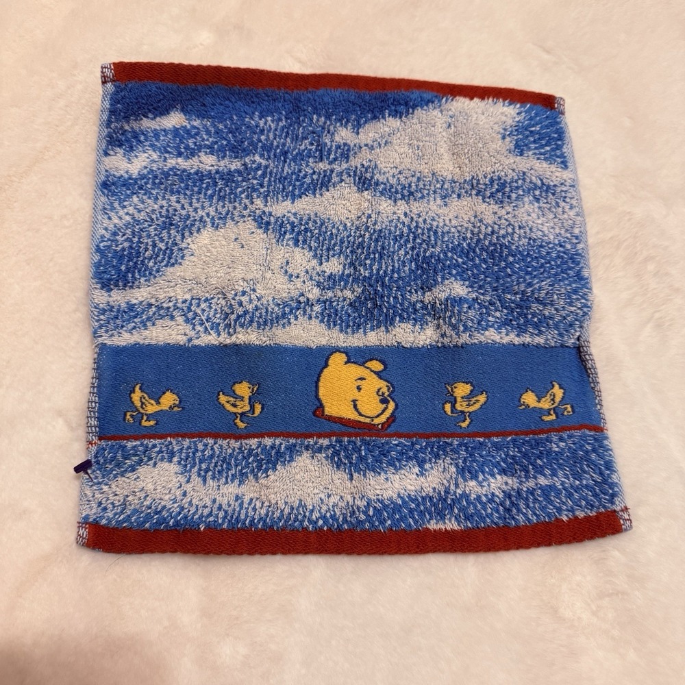 Vintage Towel Winnie The Pooh  RARE Face Towel